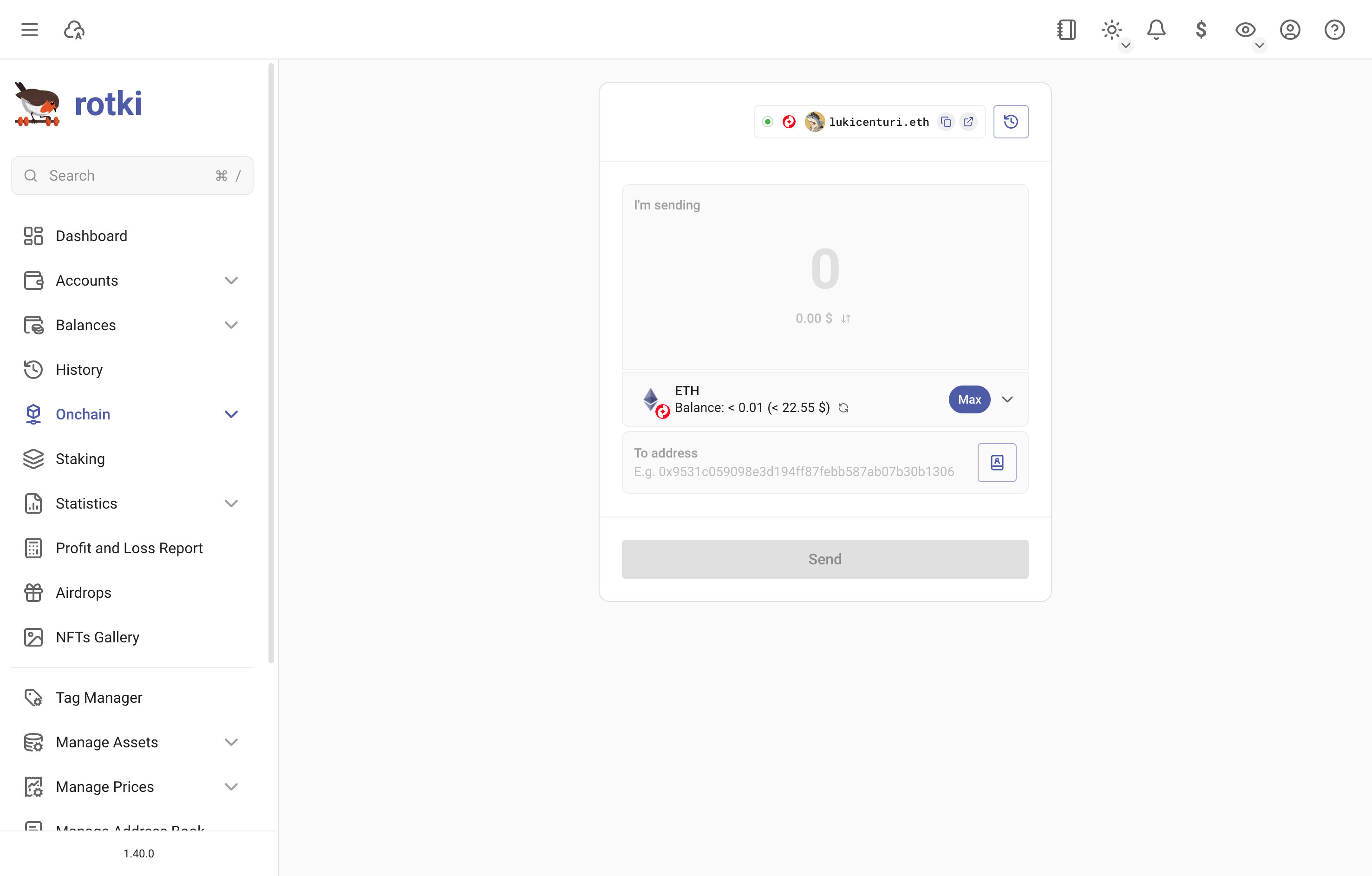 Browser wallet connection success