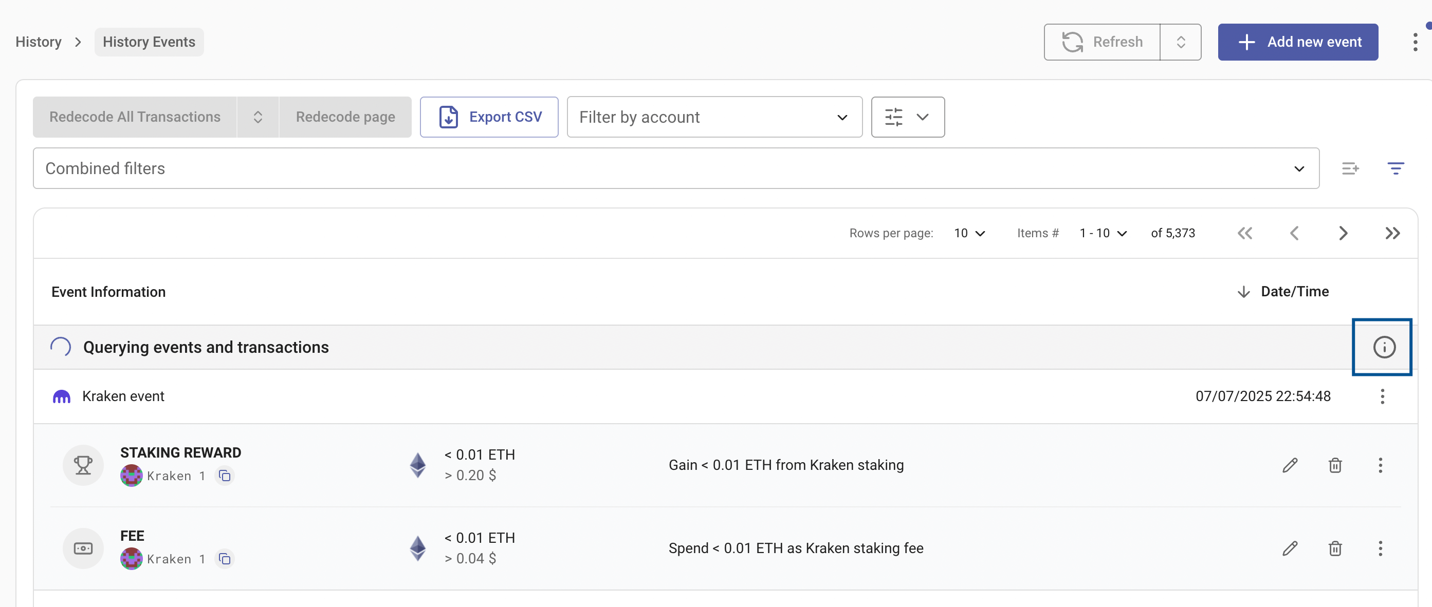 See query status