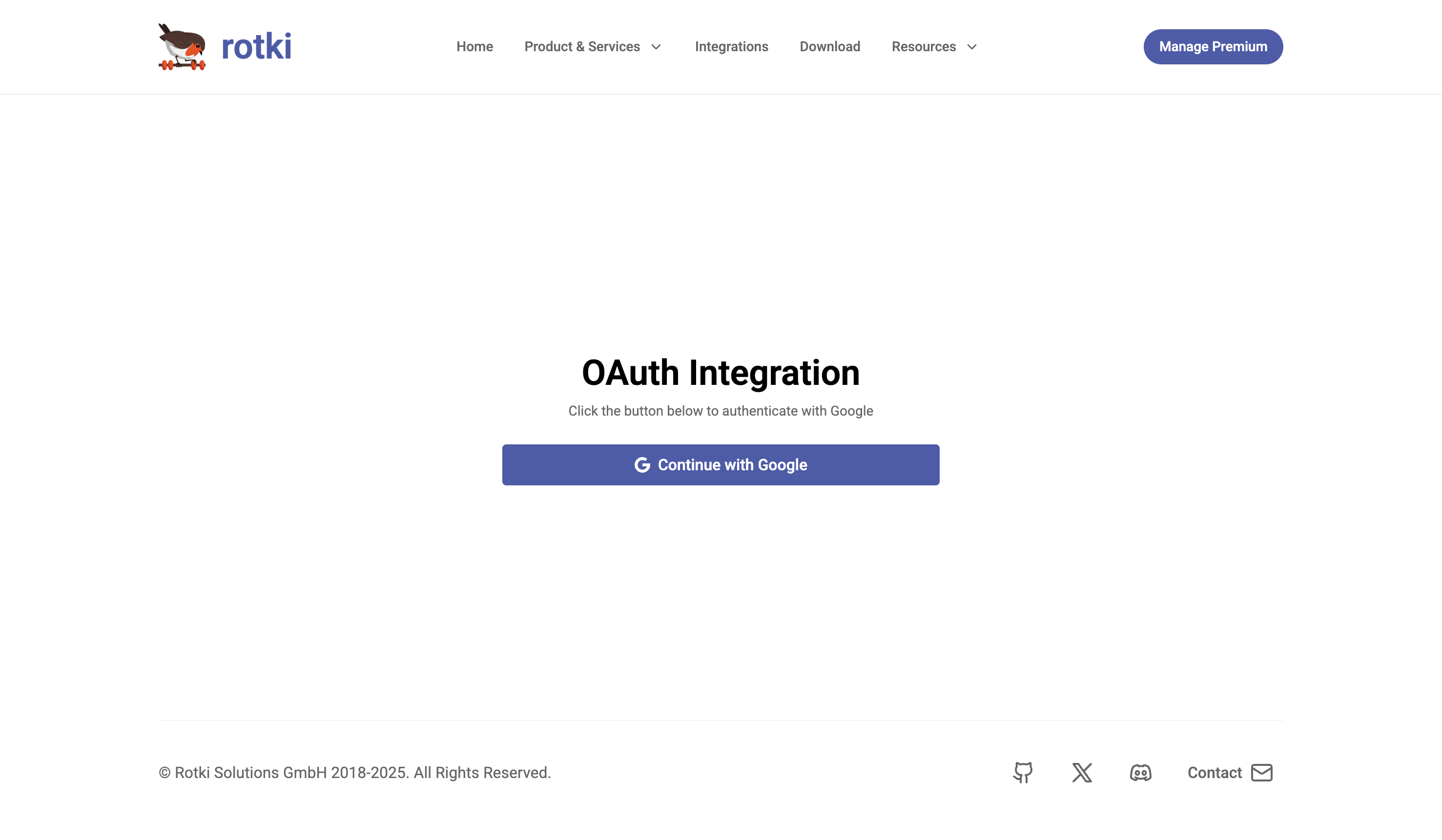 Continue with google