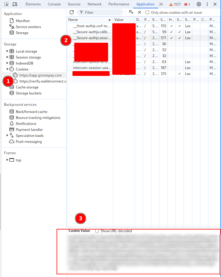 Retrieve Gnosis Pay Session Token