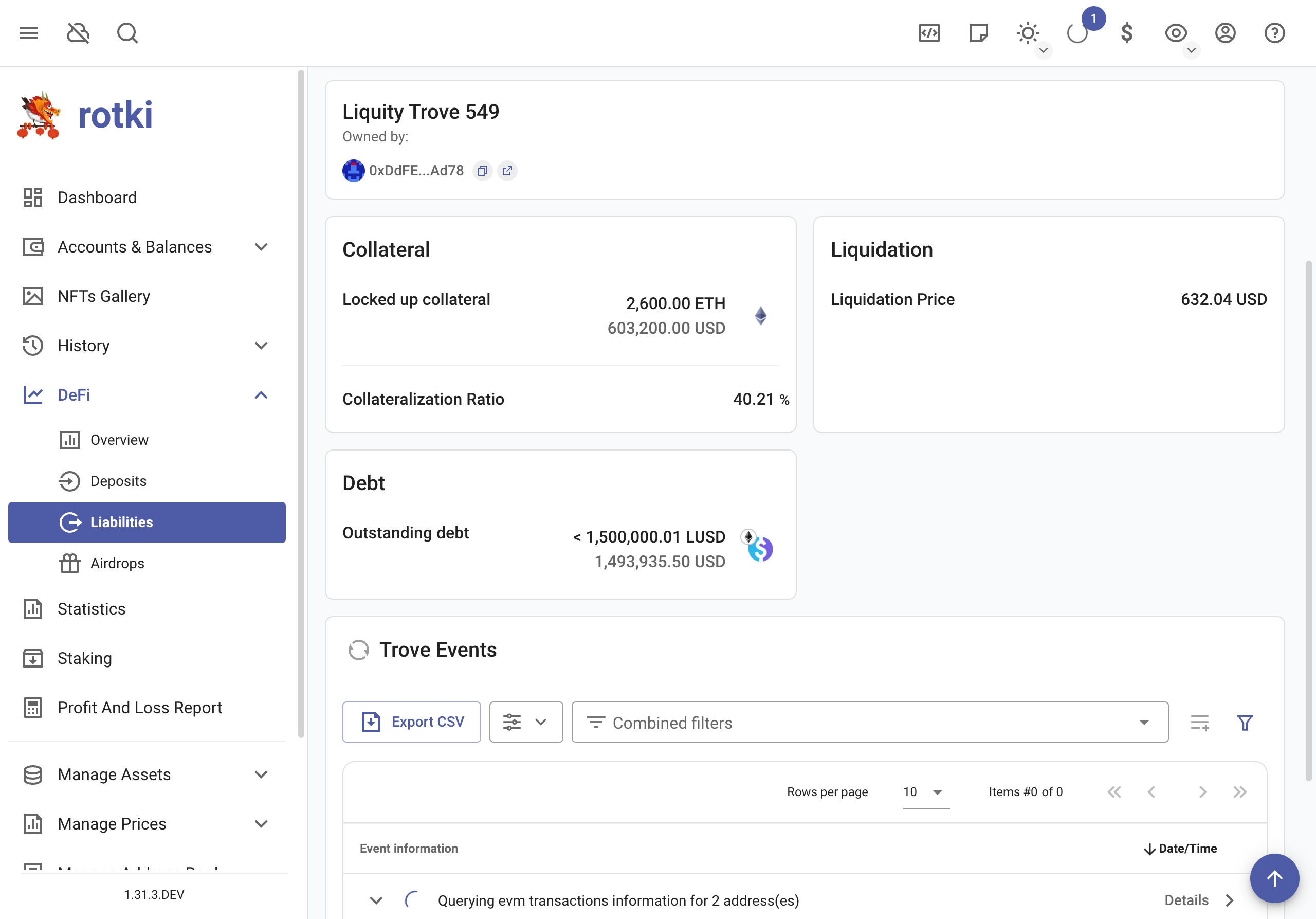 MakerDAO vaults with a premium account