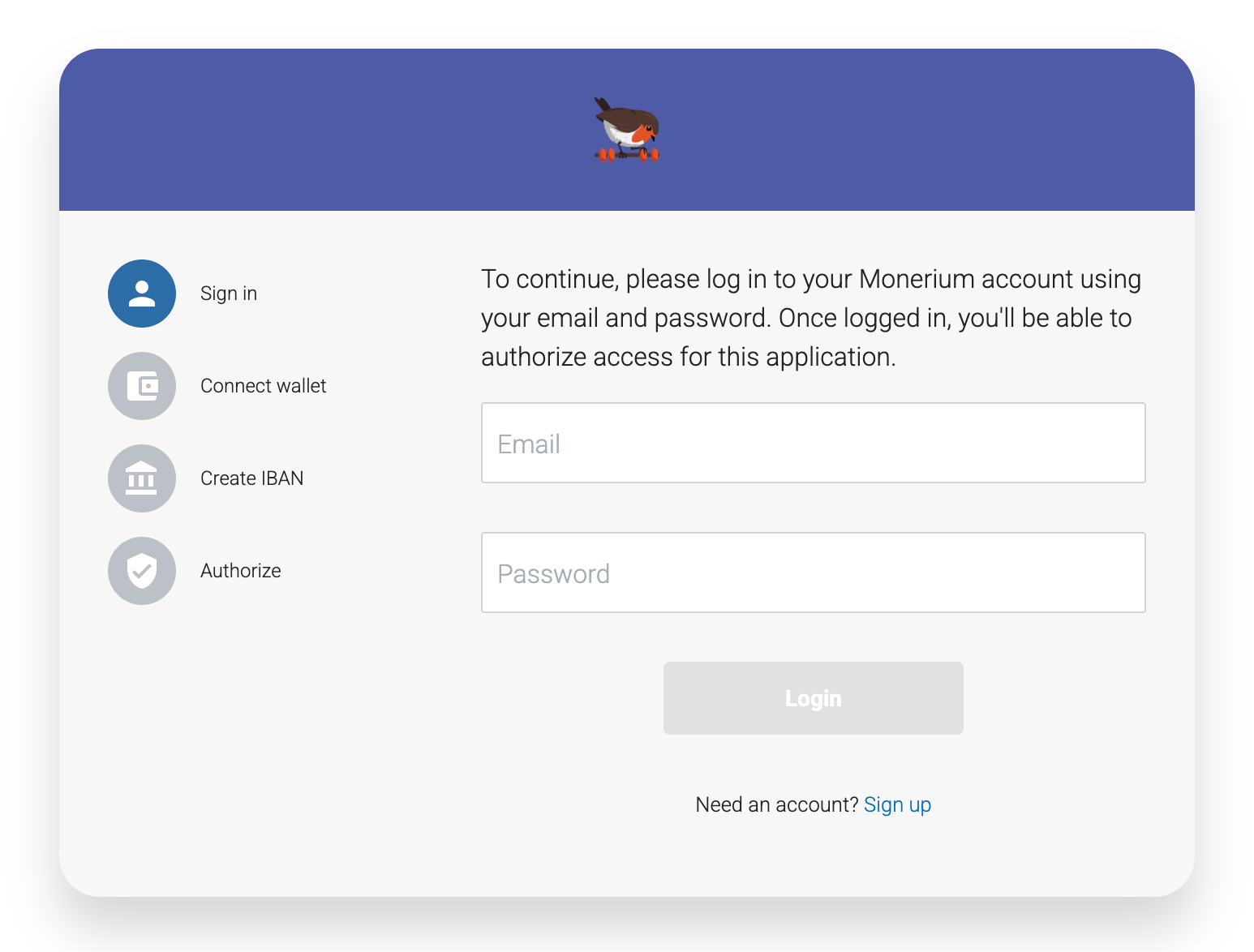 Monerium OAuth